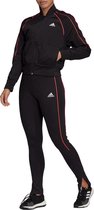 adidas Bomb en Tight Trainingspak - Maat M  - Vrouwen - zwart - rood