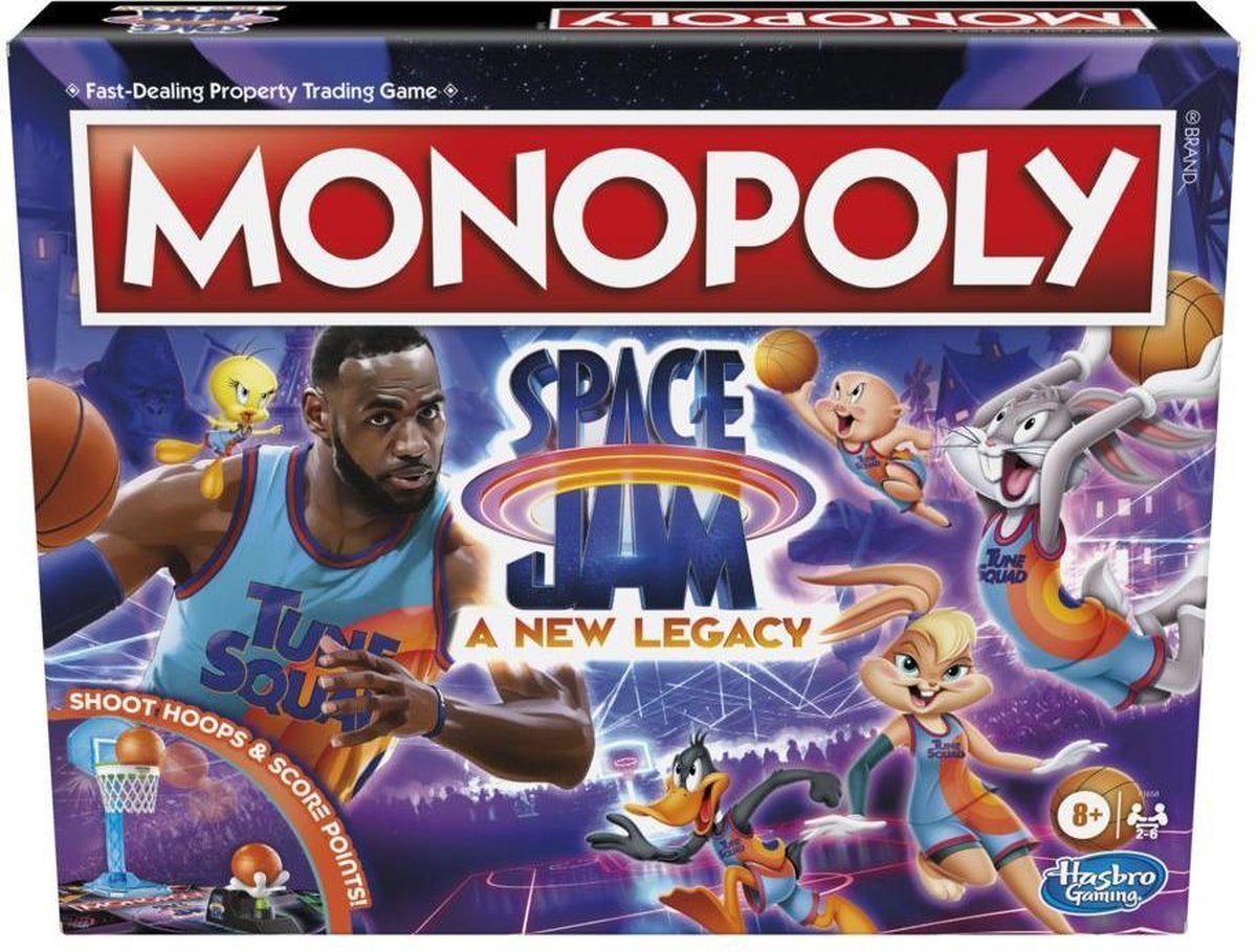 Monopoly - Space Jam - A New Legacy Edition - Bordspel - LeBron James