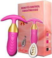 TipsToys  Anaal Butt Plug Prostaat Massager Vibrerend ei Mini Erotische Bullet Vibrator Sex Toys voor Vrouwen| Kleur Roze