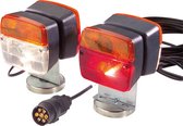 Set magnetische voor- en achterlichten