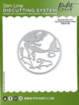 Slimline Die Cutting System Insert Mermaid (SDCS-106)