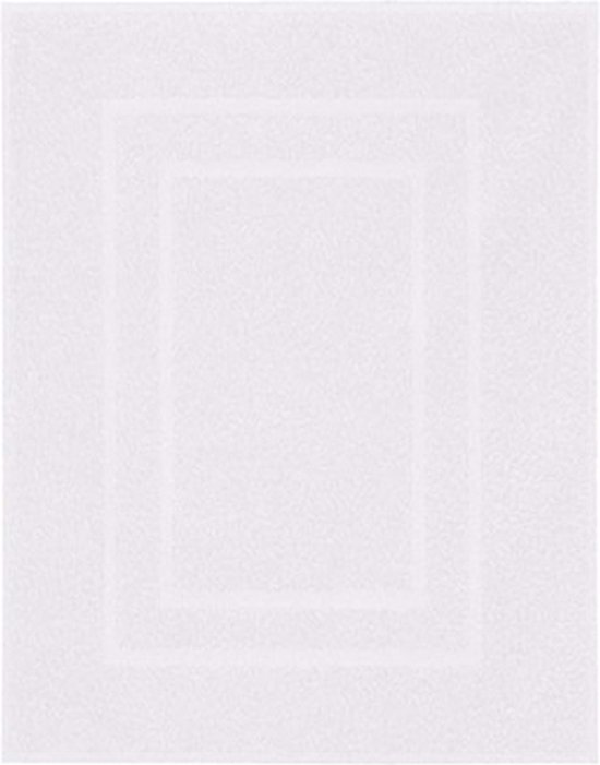 Kleine Wolke Badmat Plaza 60x80 cm wit