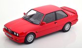 Het 1:18 Diecast model van de BMW M3 Italo 320IS E30 van 1989 in Red. De fabrikant van het schaalmodel is KK Scale.This model is alleen online beschikbaar.