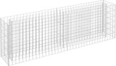 vidaXL-Gabion-plantenbak-verhoogd-180x30x60-cm-gegalvaniseerd-staal