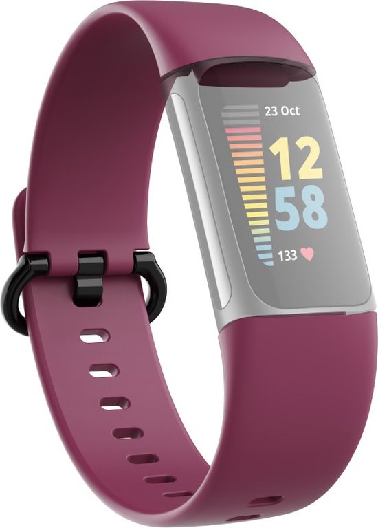 Fitbit Charge 5 Classic Bandje - Groen | YONO Smartwatch Bandjes