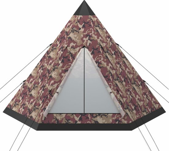 vidaXL - Tent - 4-persoons - meerkleurig van Vidaxl — afbeelding 2