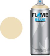 Molotow Flame Blue - Spray Paint - Spuitbus verf - Synthetisch - Lage druk - Matte afwerking - 400 ml - ivory light