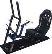 GameSeat Pro Series - F1/Rally/Racestoel - Blauw - Geschikt voor racestuur - Gaming stoel - Gaming