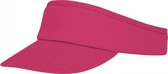 Roze zonneklep pet voor volwassenen - Katoenen verstelbare roze zonnekleppen - Dames/heren