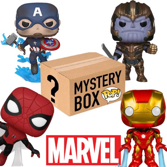 Funko Pop! - Marvel Mystery Box - 6 verschillende pops