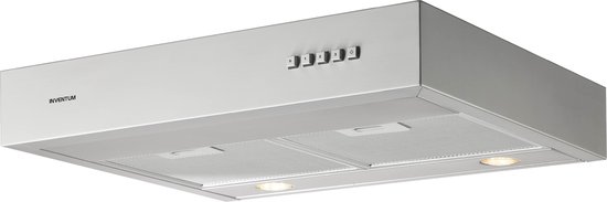 Afzuigkap 60 Cm Zwart TopStrong Afzuigkap 60 Cm Onderbouw - 201 M³/u, 3 Standen, LED Verlichting, Actief Koolfilter Recirculatie Afzuigkap