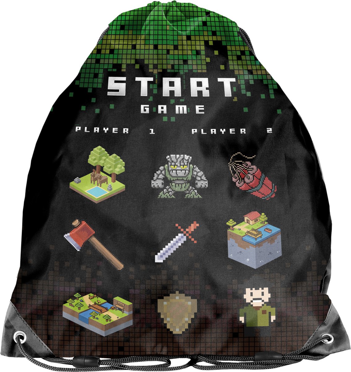 Gaming Gymbag, Start - 37 x 34 cm - Polyester