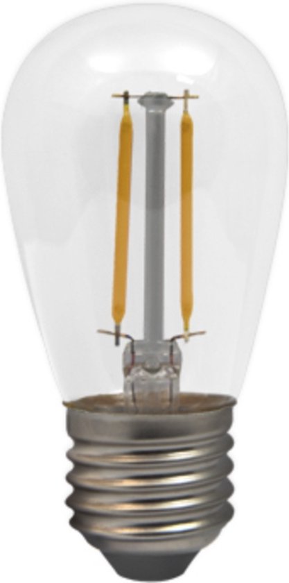 LED filament lamp | 2W | E27 | 2700K - Warm wit | 10 stuks