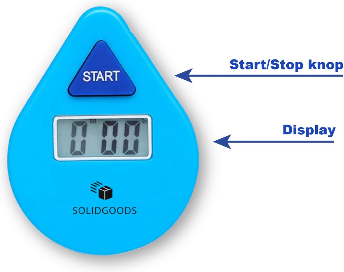 SolidGoods Douchetimer Douchetimer 5 minuten Douchewekker
