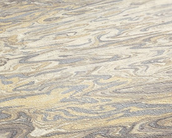 AS Creation My Home My Spa - PAPIER PEINT MARBRE CHIC - effet chatoyant - 1005 x 53 cm