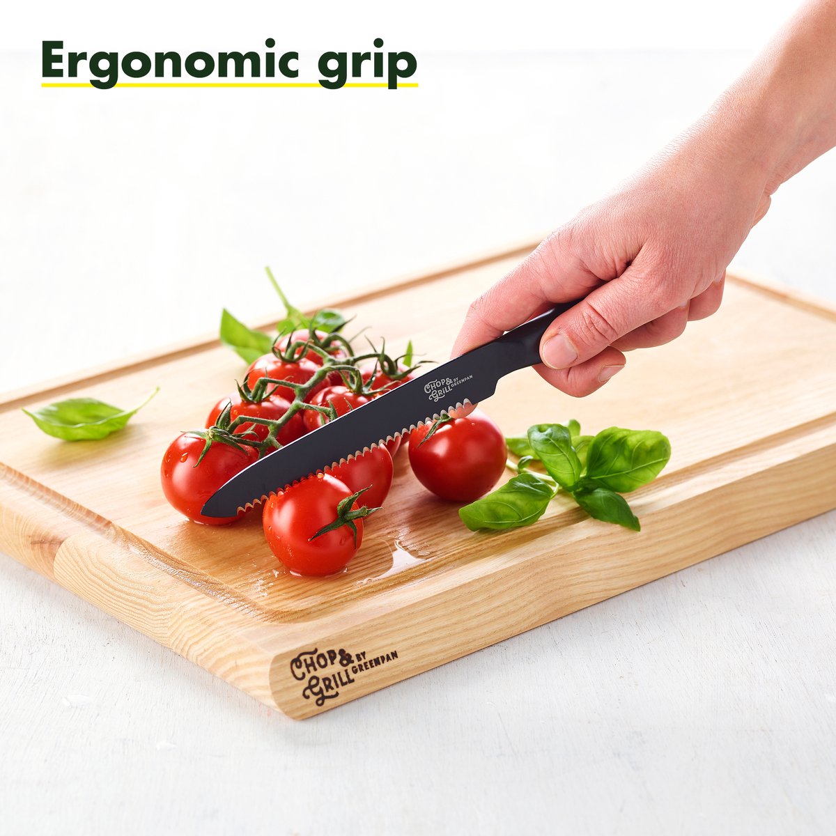 Couteau à pain GreenPan Chop & Grill - 20 cm