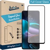 Motorola Edge 30 screenprotector - Full Cover - Gehard glas - Zwart - Just in Case