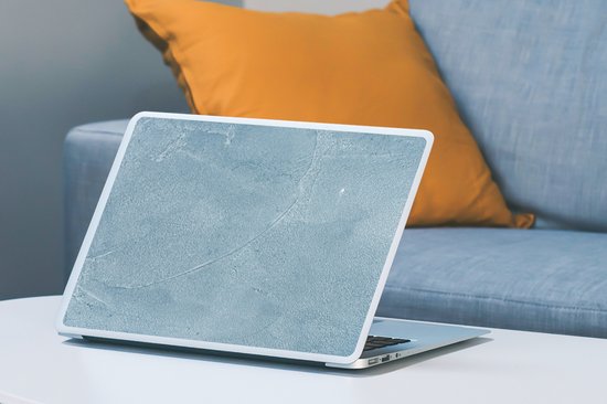 Sticker pour ordinateur portable - 15,6 pouces - Vintage - Motif béton - Structure - 36 x 27,5 cm - Autocollants pour ordinateur portable - Skin pour ordinateur portable - Housse