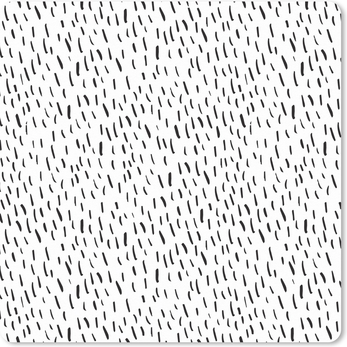 Muismat XXL 40x40 cm - Bureau onderlegger - Bureau mat Regen - Zomer - Patroon - Bureaumat - Gaming mousepad xl - Bureaulegger groot - Computer deskmat