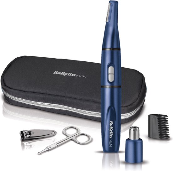 BaBylissMEN 5 in 1 Mini Grooming Kit 7058PE - Wenkbrauw trimmer &  Neustrimmer | bol.com