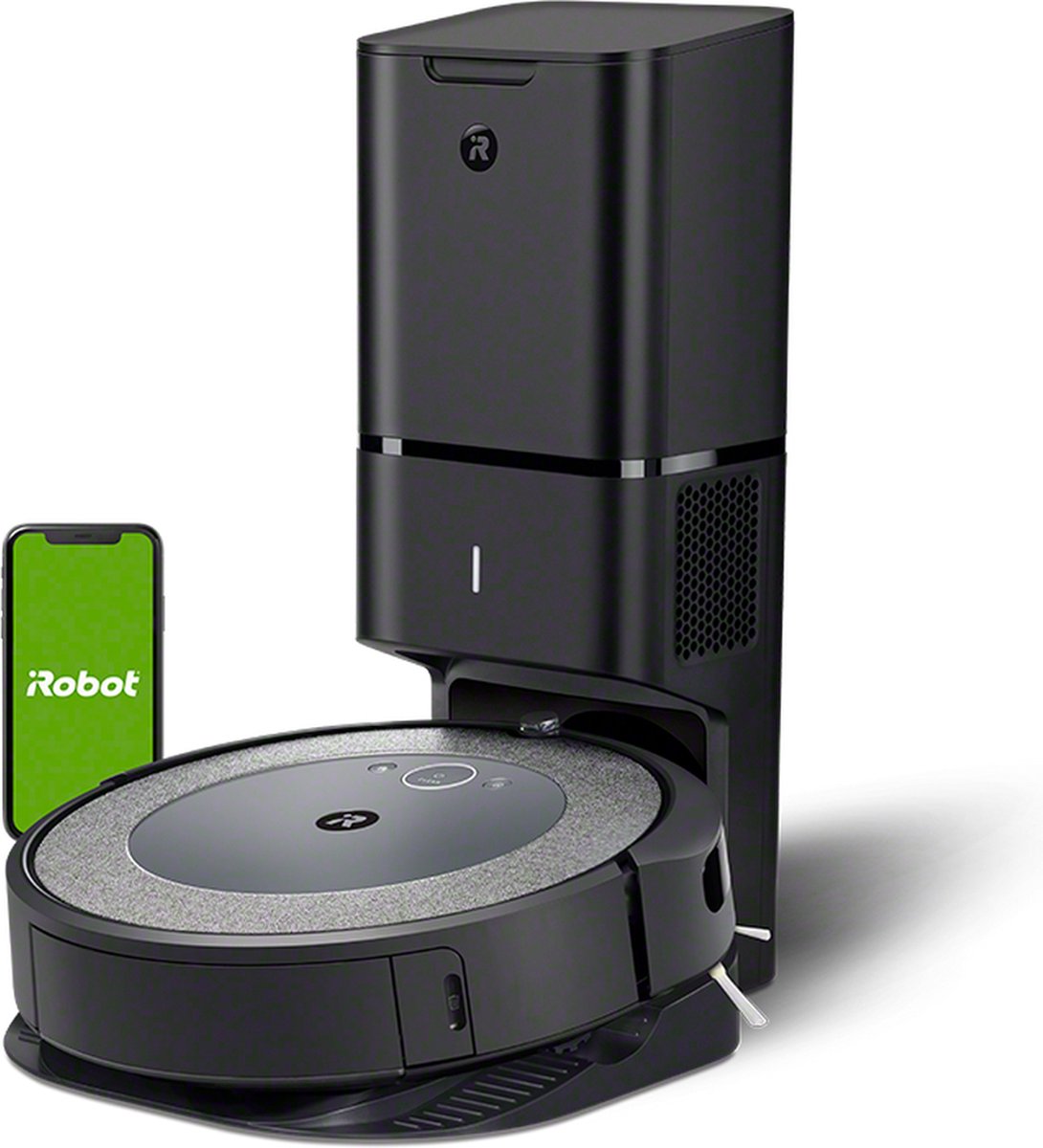 iRobot Roomba i5+ robotstofzuiger Stofzak Zwart, Grijs