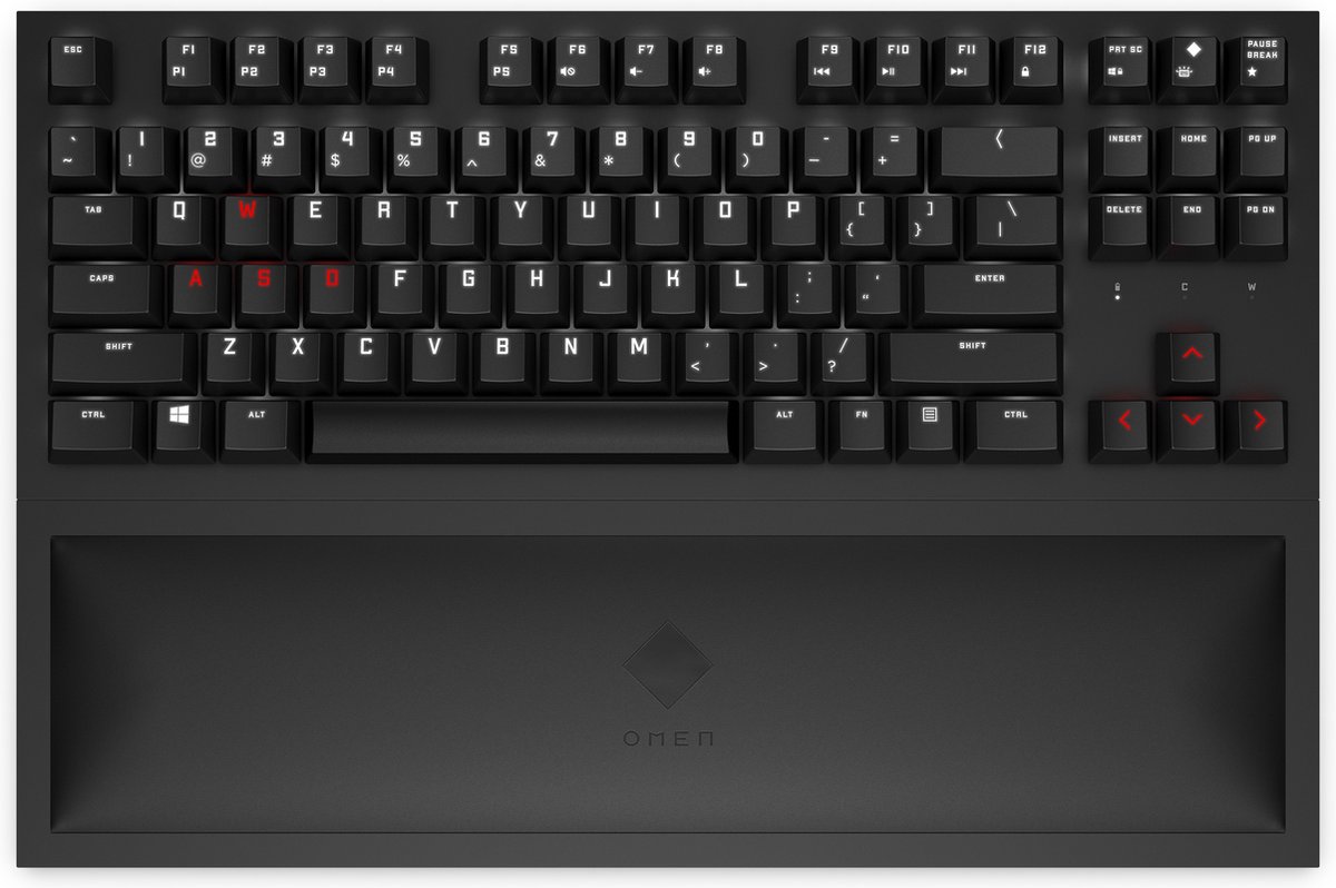 HP OMEN Spacer Draadloos TKL Gaming Toetsenbord