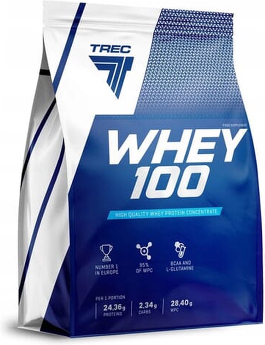 Whey 100 protein powder - Vanilla (2kg) - Trec Nutrition