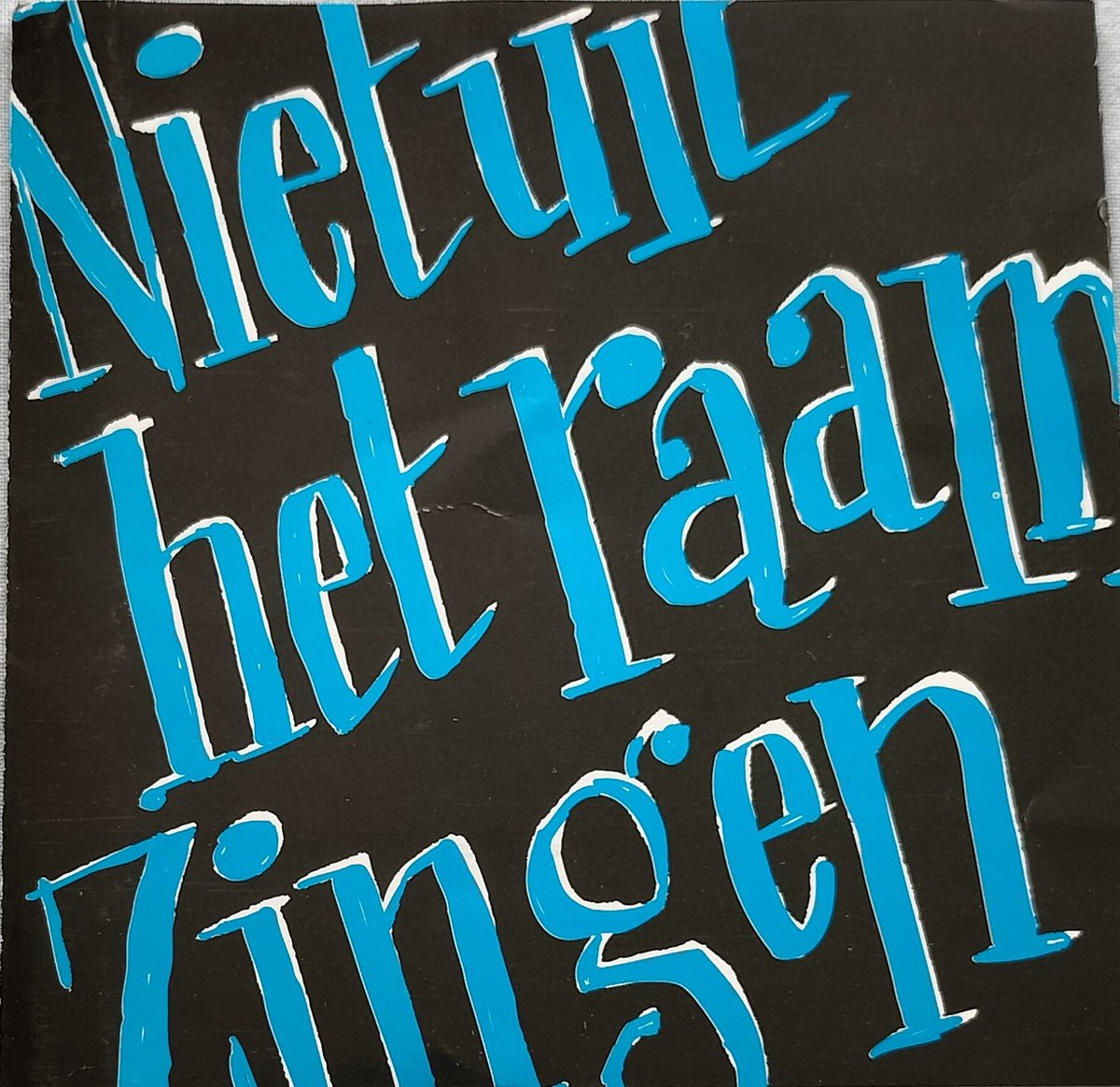 NUHR Niet Uit Het Raam-Zingen CD 1994
