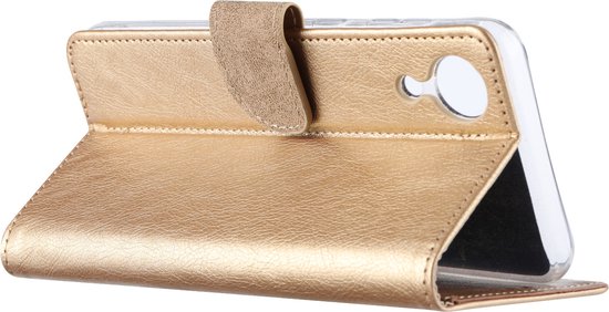 Coque Samsung Galaxy A03 Core - Or - Coque Samsung A03 Core - Etui livre Samsung A03 Core - Arara