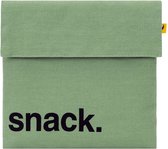 Flip Snack Bag - Herbruikbaar boterhamzakje - Groen