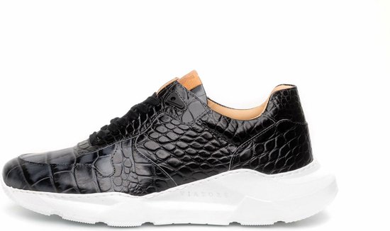 Viatore sneaker Rio Black Met orthopedische inlegzool Maat 45