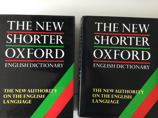 New Shorter Oxford English Dictionary