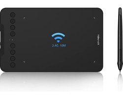 XP-PEN Deco mini7W 7×4 inch 2,4 GHz draadloze grafische tablet met passieve pen 8192 niveaus compatibel Windows Mac Android