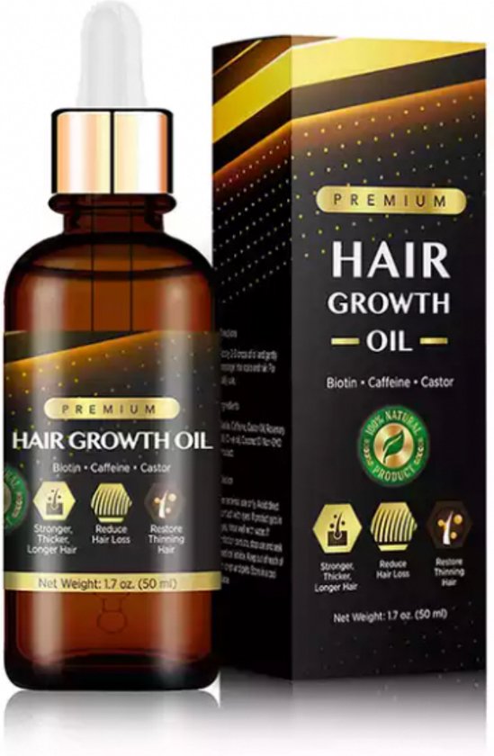 Haargroei Serum - Anti Haaruitval - Haargroei Producten Mannen Vrouwen - Biotine Haar - Beschadigd Haar - Haar Groei Olie - Haar Vitamines