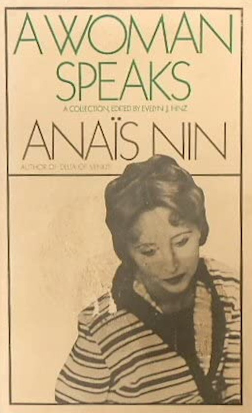 A Woman Speaks.