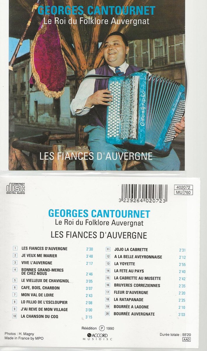 GEORGES CANTOURNET - FOLKLORE / ACCORDEON