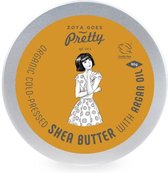 Organic Cold Pressed Shea Butter met Argan Oil - 90 gram