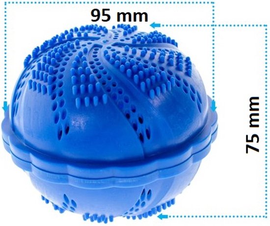 Boule de lavage 1er - Lavage 1500x sans détergent, machine à laver de boule de lavage