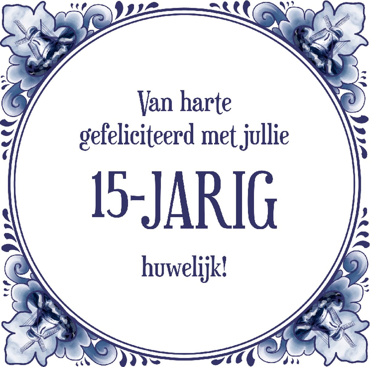 Hoe heet het als je zoveel jaar getrouwd bent?