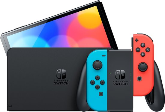 Nintendo Switch OLED - Blauw/Rood - Nintendo
