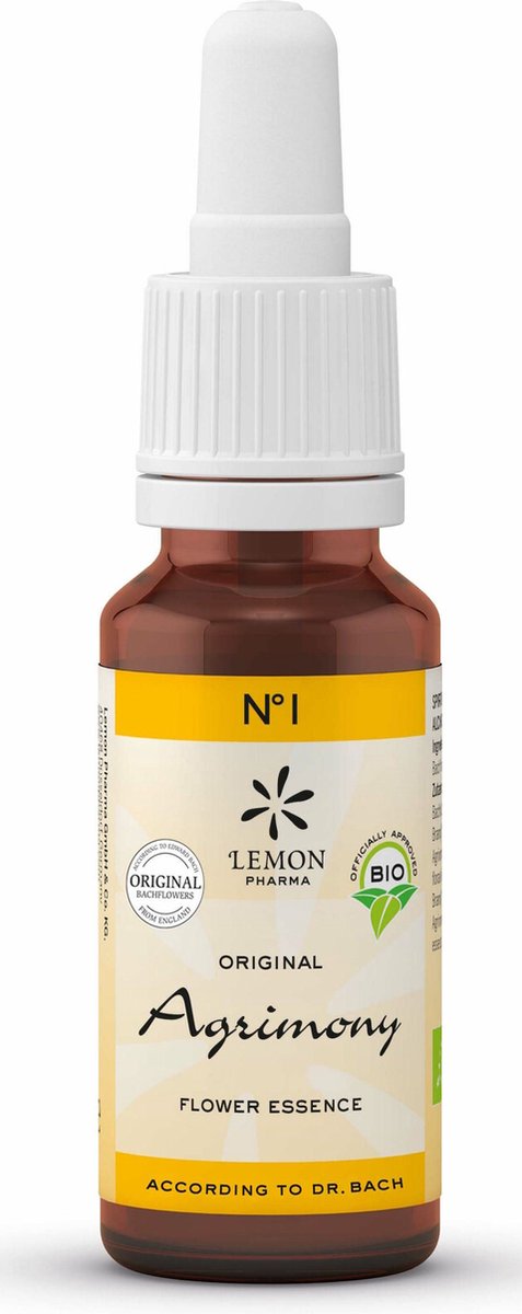 Goedkoopste Bach Bloesem Agrimony bio 20 Milliliter