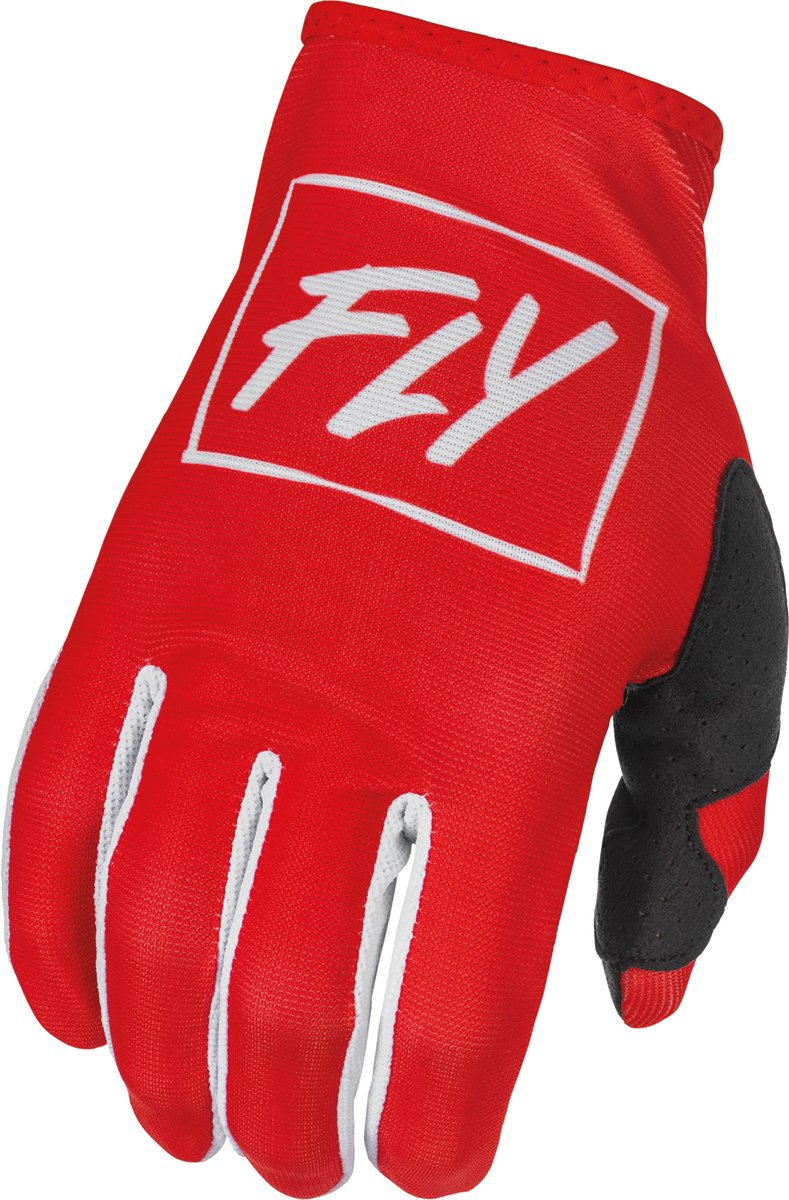 FLY Racing Lite Gloves Red White 2XL - Maat 2XL - Handschoen