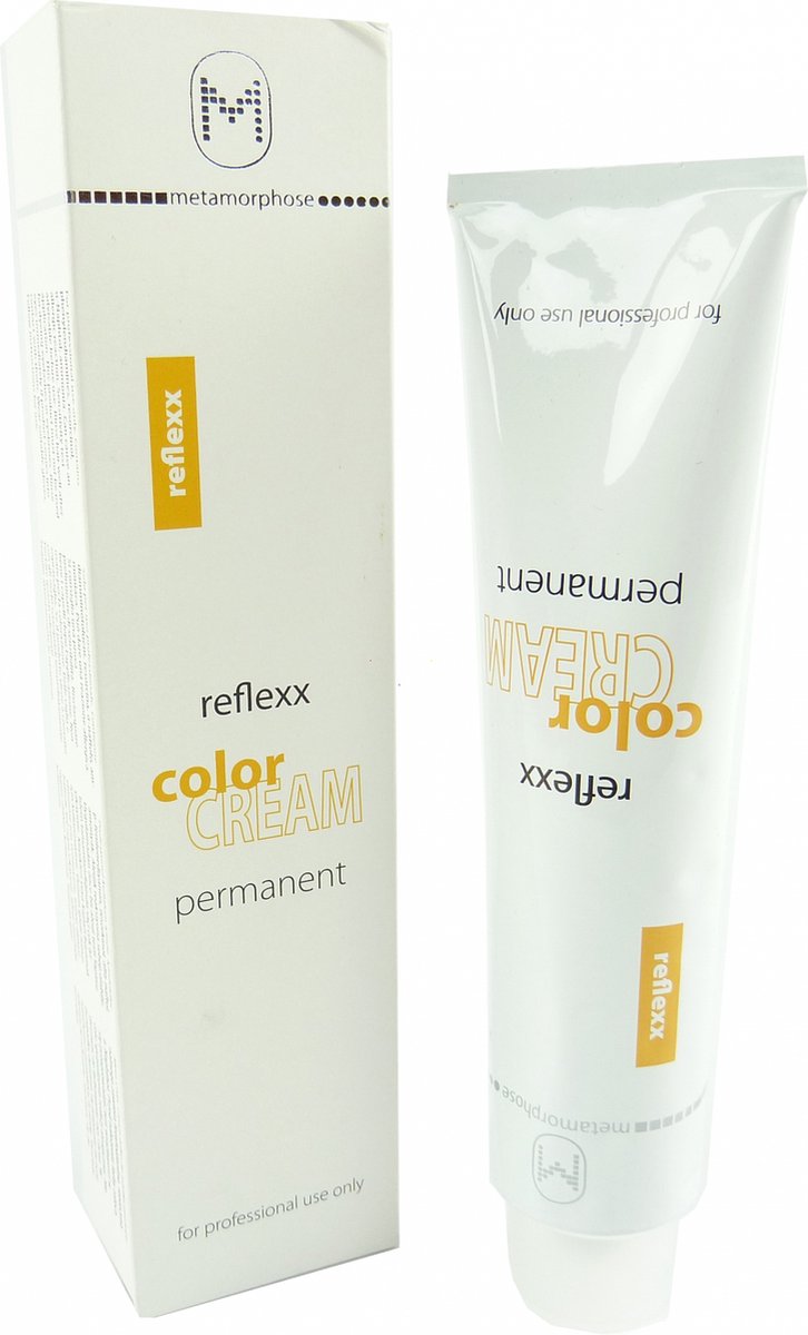 Metamorphose Reflexx Color Cream Permanente haarkleuring 120ml - 08.3 Light Golden Blonde / Helles Gold Blond