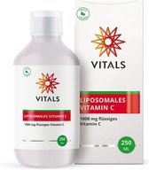 Vitals - Liposomale Vitamine C - 250 ml - goed opneembaar - 1000 mg vitamine C in vloeibare vorm