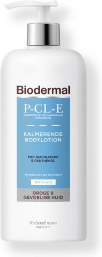 Biodermal P-CL-E Kalmerende Bodylotion voor de droge & gevoelige huid - Bodylotion met niacinamide - Parfumvrij - 400ml