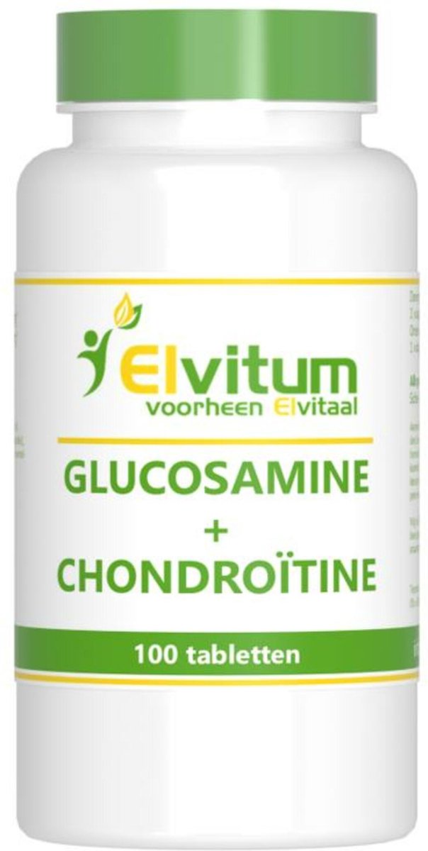 Goedkoopste Elvitaal Glucosamine Chrondroitine 100 tab