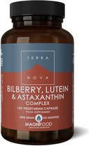 Terranova Bilberry lutein & astaxanthin complex Inhoud:	100 capsules