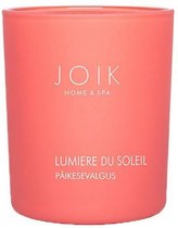 Joik Vegan geurkaars lumiere du soleil 150 gram - van koolzaadwas