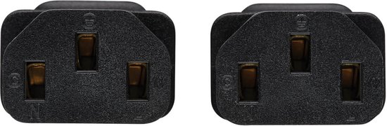Tripp Lite P032-002-2C13, 0,61 m, Coupleur C13, Coupleur C20, 100 - 250 V, 15 A