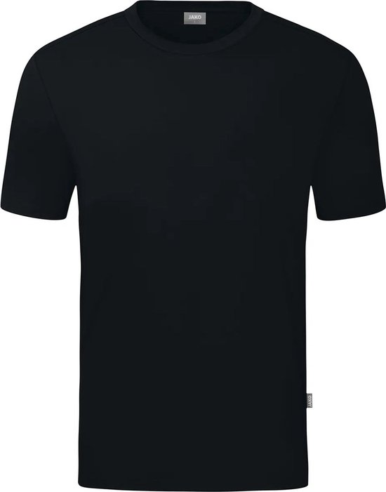 Jako Organic Stretch-T-Shirt Heren - Zwart | Maat: 3XL
